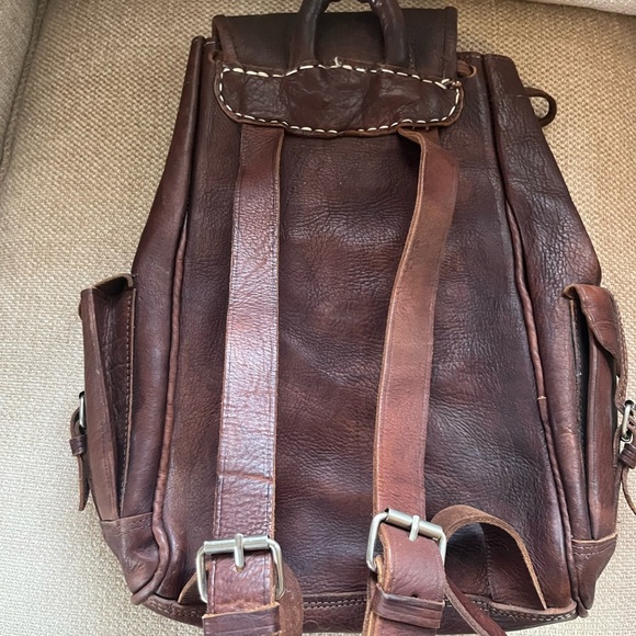 Vintage never used backpack handmade in Italy - Picture 8 of 9